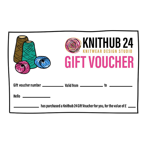Gift Voucher Knithub24.com | Machine Knitting Gift Voucher